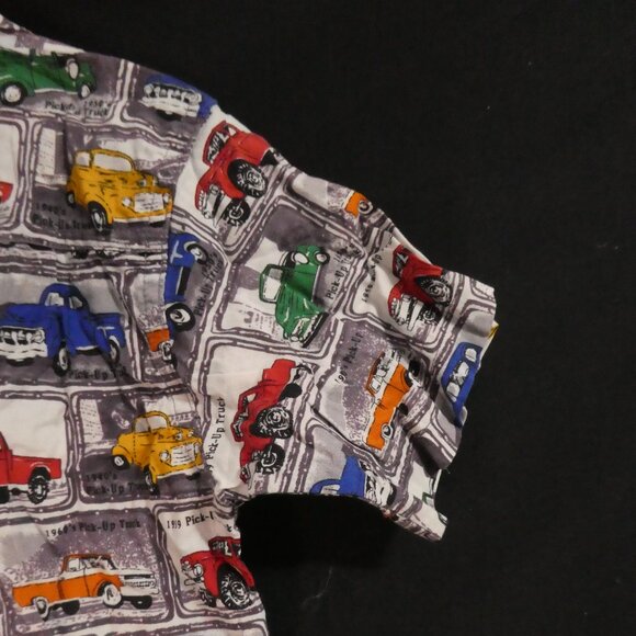 KLOZ FOR KIDS | size 5 | Colorful Cars All-Over Print Button-Up Casual Shirt - Picture 11 of 15